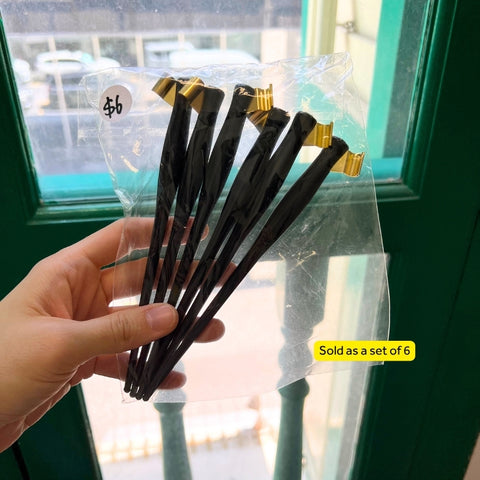 SAMPLE SALE - Oblique calligraphy nib penholder (Set of 6)