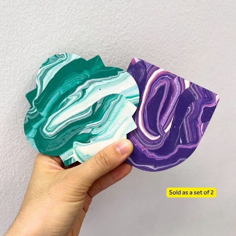 SAMPLE SALE - Jesmonite Coasters (Set of 2)