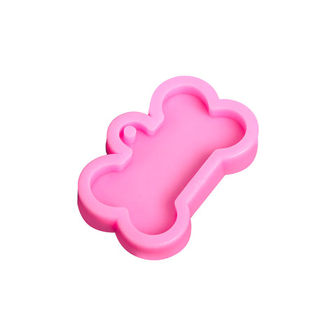 Dog Bone Tag Silicone Mould Set - No Drill