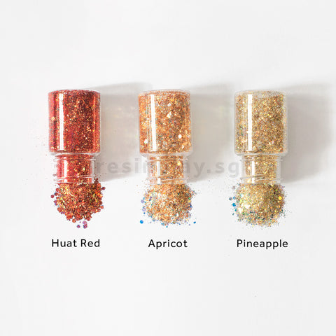 Iridescent Glitter - Set of 9 colours