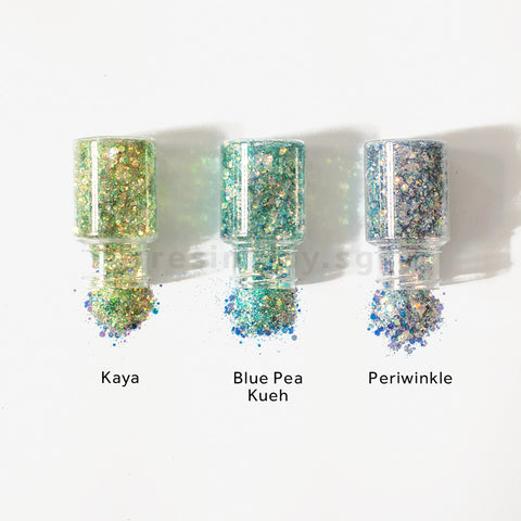 Iridescent Glitter - Set of 9 colours