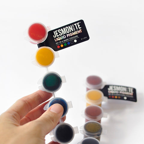 Jesmonite Pigments - Colour Sampler Pods