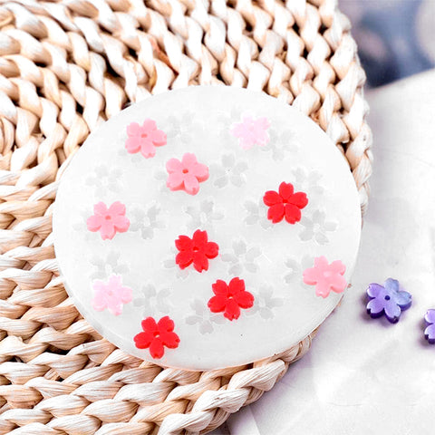 Petite Sakura Flowers Silicone Mould