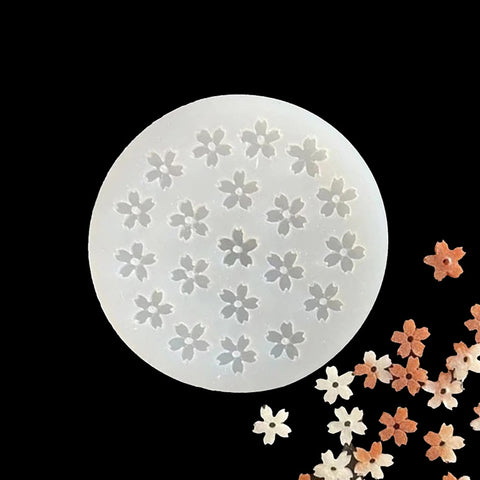 Petite Sakura Flowers Silicone Mould