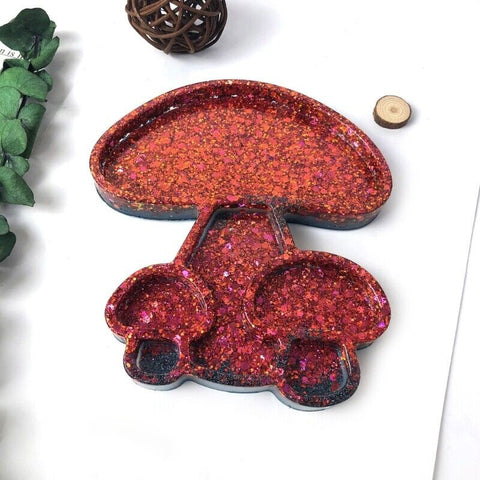 Mushroom Trinket Tray Silicone Mould