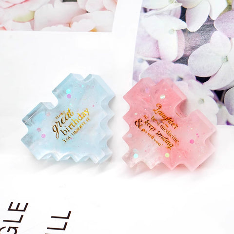 Pixelated Hearts Mould