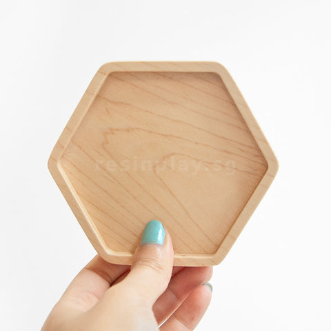 Natural Wooden Coaster Base - Set of 2 or 6