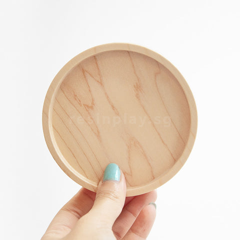 Natural Wooden Coaster Base - Set of 2 or 6