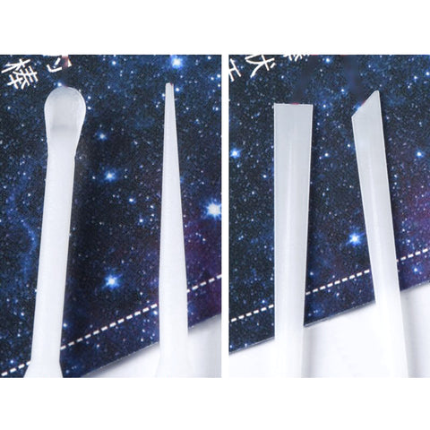Reusable Silicone Stirrer and Spoon for Delicate Resin Work - Set of 2