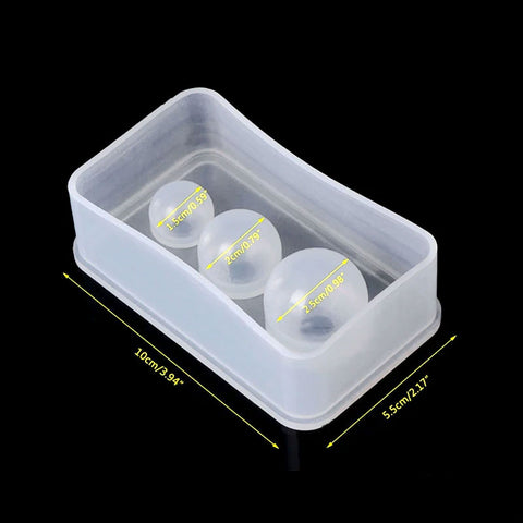 3 Spheres Silicone Mould