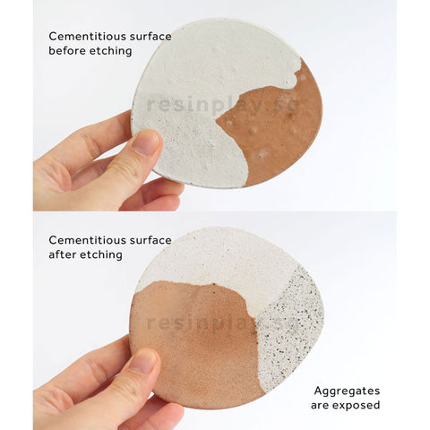 Hydrochloric Acid for Etching Concrete, Jesmonite AC730