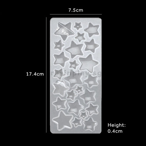 Fun Domed Charms Silicone Mould