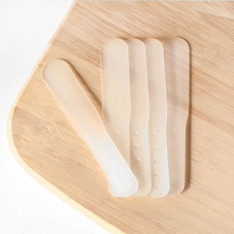Reusable Flexible Wide Mixing Stir Sticks - Set of 5