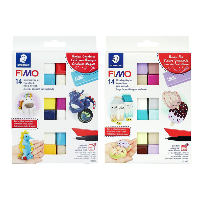 10 Pack: FIMO® Foodie Fun Modeling Clay Set 