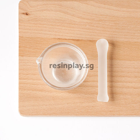 Mini Glass Pestle and Mortar - Resin Pigment Making Equipment