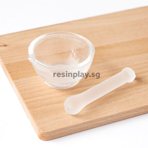 Mini Glass Pestle and Mortar - Resin Pigment Making Equipment