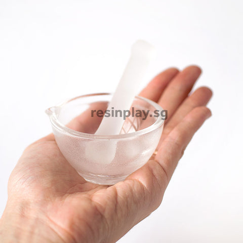Mini Glass Pestle and Mortar - Resin Pigment Making Equipment