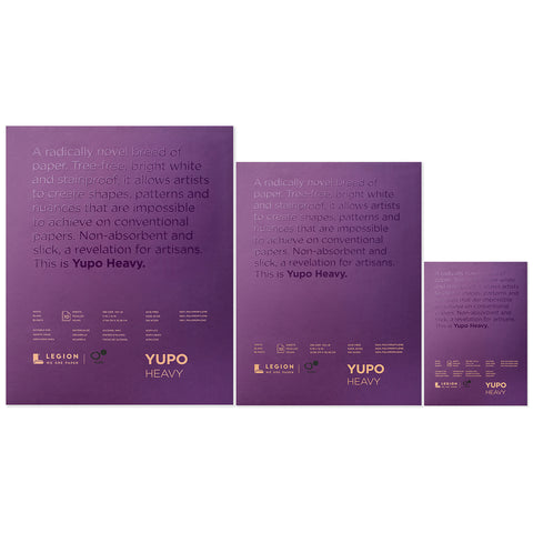 Legion Yupo Waterproof Paper for Alcohol Ink Art - Rectangle
