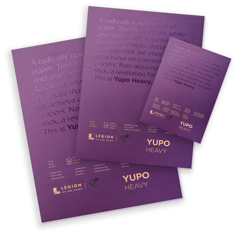 Legion Yupo Waterproof Paper for Alcohol Ink Art - Rectangle