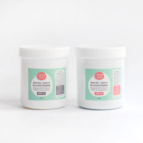 MintSil (Soft) - Opaque Soft Fast Set Silicone Rubber