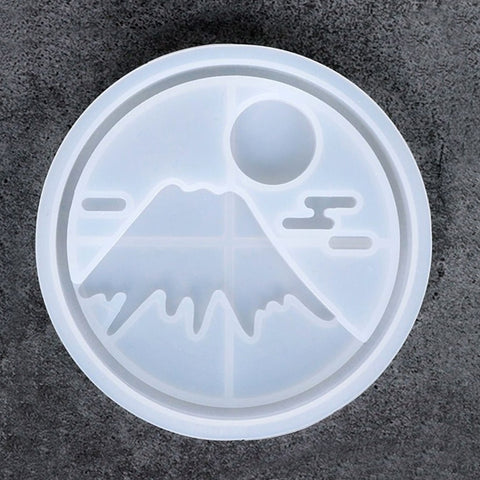 Japanese-inspired Scenic Coaster Silicone Mould