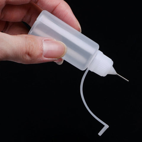 Empty Needle Dropper Bottle for Alcohol Inks - Sold Per Pc or in a Set of 5