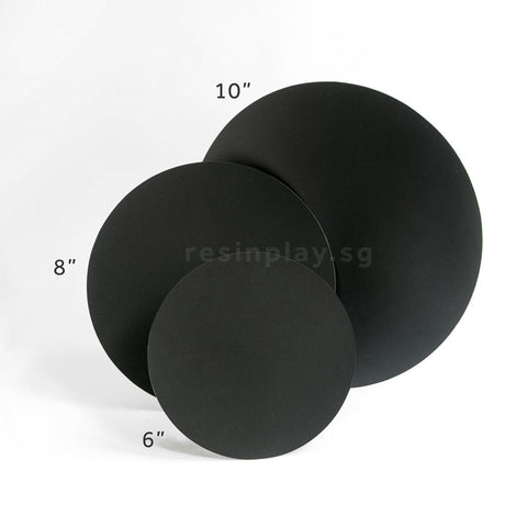 Nara Black Waterproof Paper for Alcohol Ink Art - Round