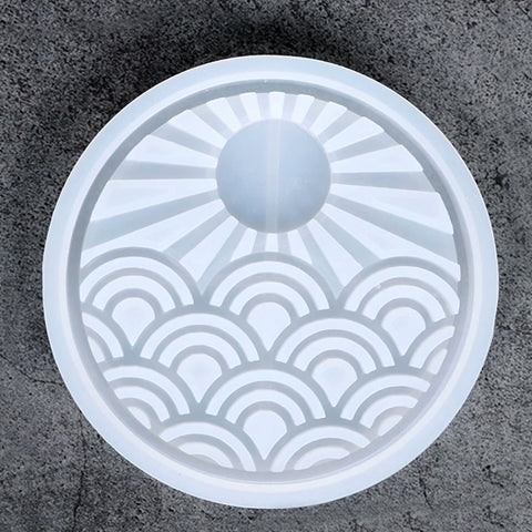 Japanese-inspired Scenic Coaster Silicone Mould