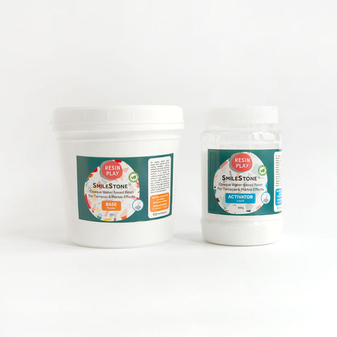 SmileStone Water-based Acrylic Resin - For Terrazzo & Marble Art