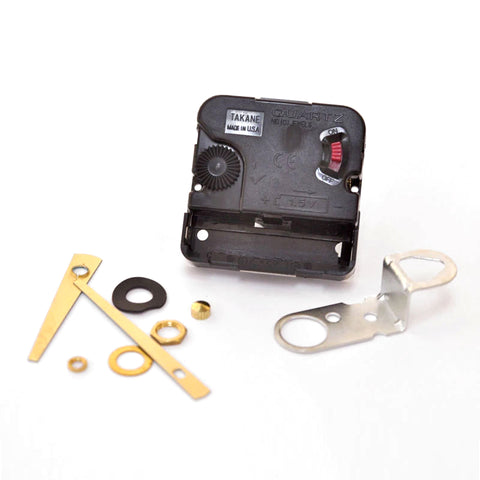 US-Made Takane Quartz Clock Movement for Resin Artworks (Clock Hands Not Included)