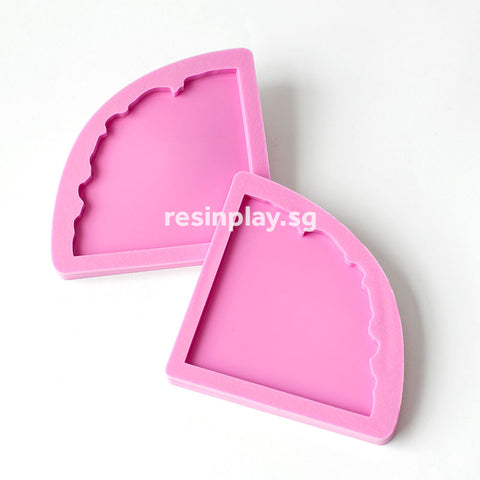 Handmade Agate Slice Coaster Silicone Mould