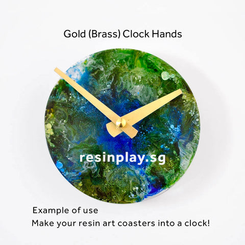 Clock Hands for Resin Artworks (Clock Movement Not Included)