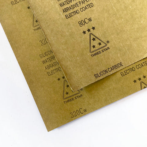 Set of Coarse and Fine Waterproof Wet Sandpaper