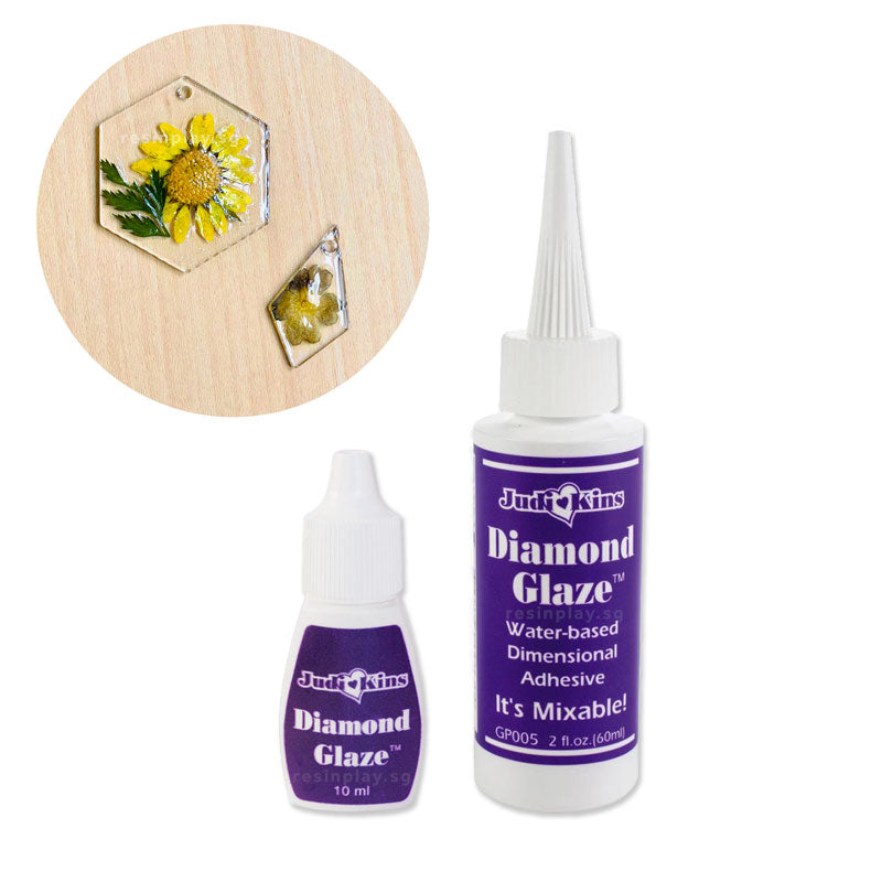 Diamond Glaze - 3D Sealer for Sealing Objects & Paper for Embedding in