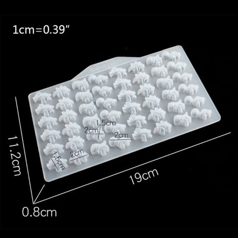 Mini Dinosaurs Silicone Mould