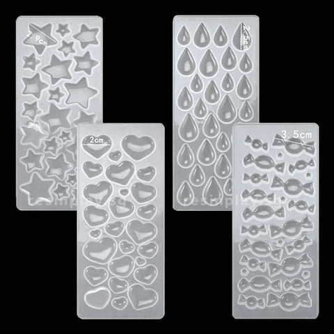 Fun Domed Charms Silicone Mould