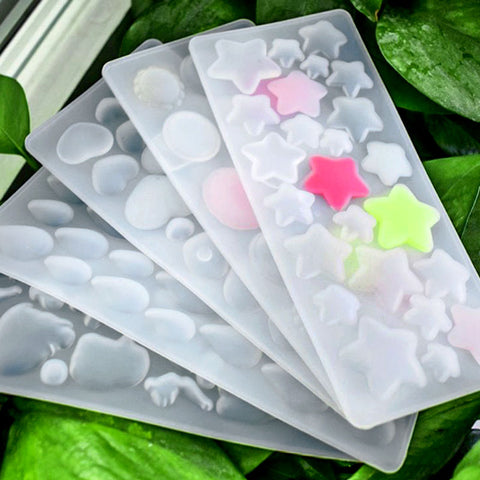 Fun Domed Charms Silicone Mould