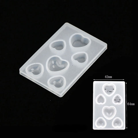 Mini Hearts Silicone Mould