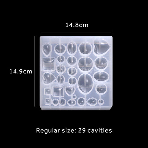 Assorted Cabochons Silicone Mould