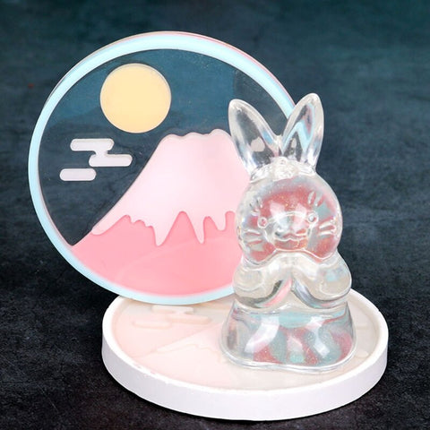 Japanese-inspired Scenic Coaster Silicone Mould