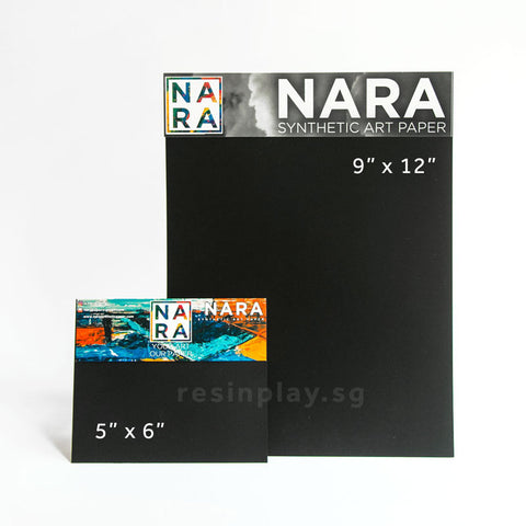 Nara Black Waterproof Paper for Alcohol Ink Art - Rectangle