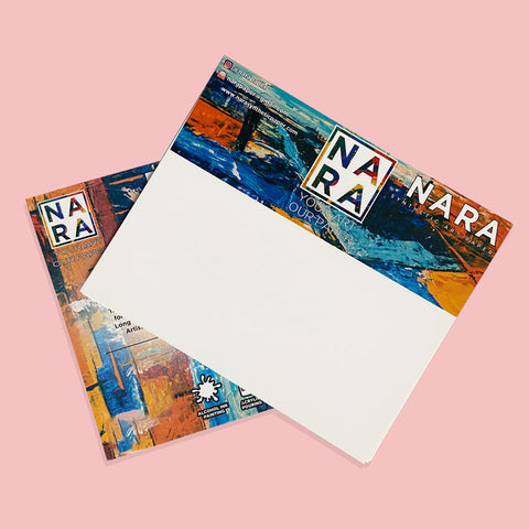 Nara White Waterproof Paper for Alcohol Ink Art - Rectangle
