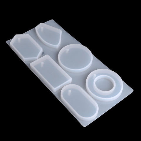 Oversized Pendants Silicone Mould - No Drill