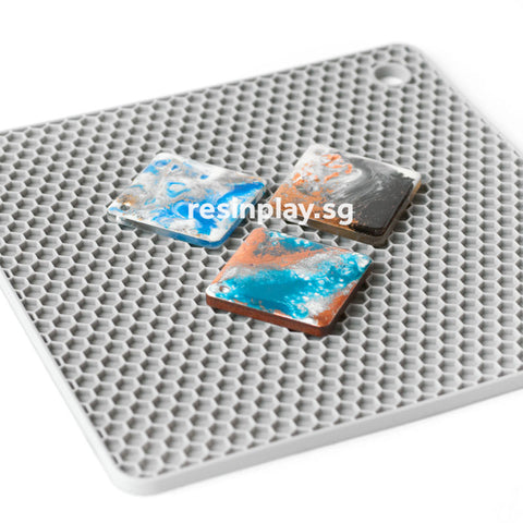 Ultra Thick Silicone Doming Mat for Fuss-free Doming of Resin Charms