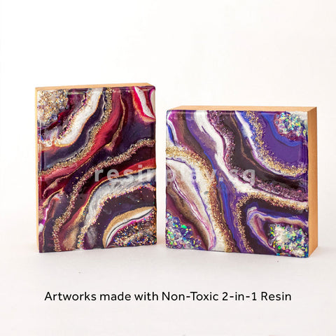 Non-toxic 2-in-1 - Home-Safe Resin For Coating & Casting