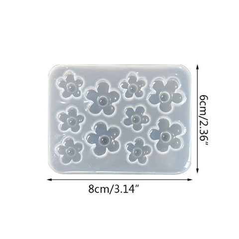 Petite Flowers Silicone Mould