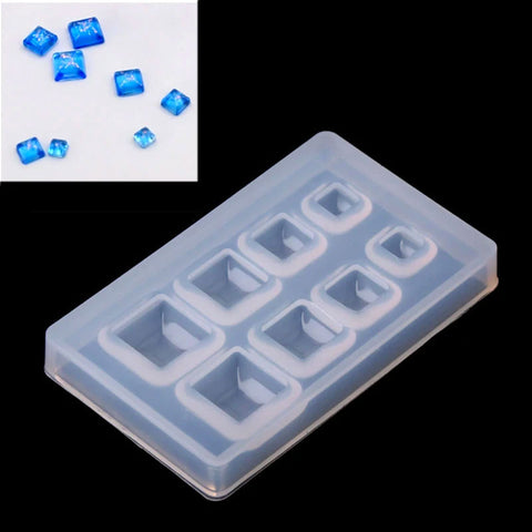 Square Cabochons Silicone Mould