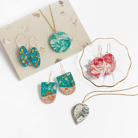 Medium-sized Jewellery Pendants Silicone Mould - No Drill