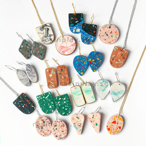 Medium-sized Jewellery Pendants Silicone Mould - No Drill