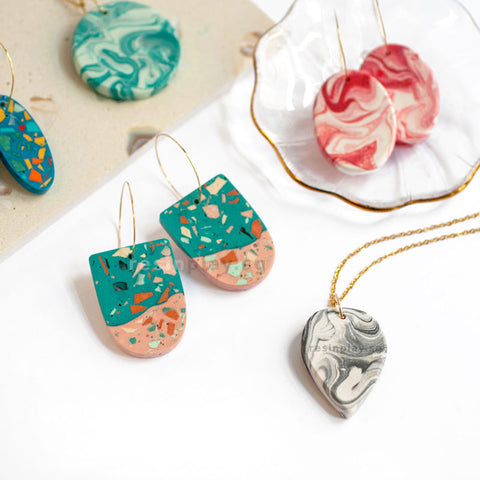 Medium-sized Jewellery Pendants Silicone Mould - No Drill